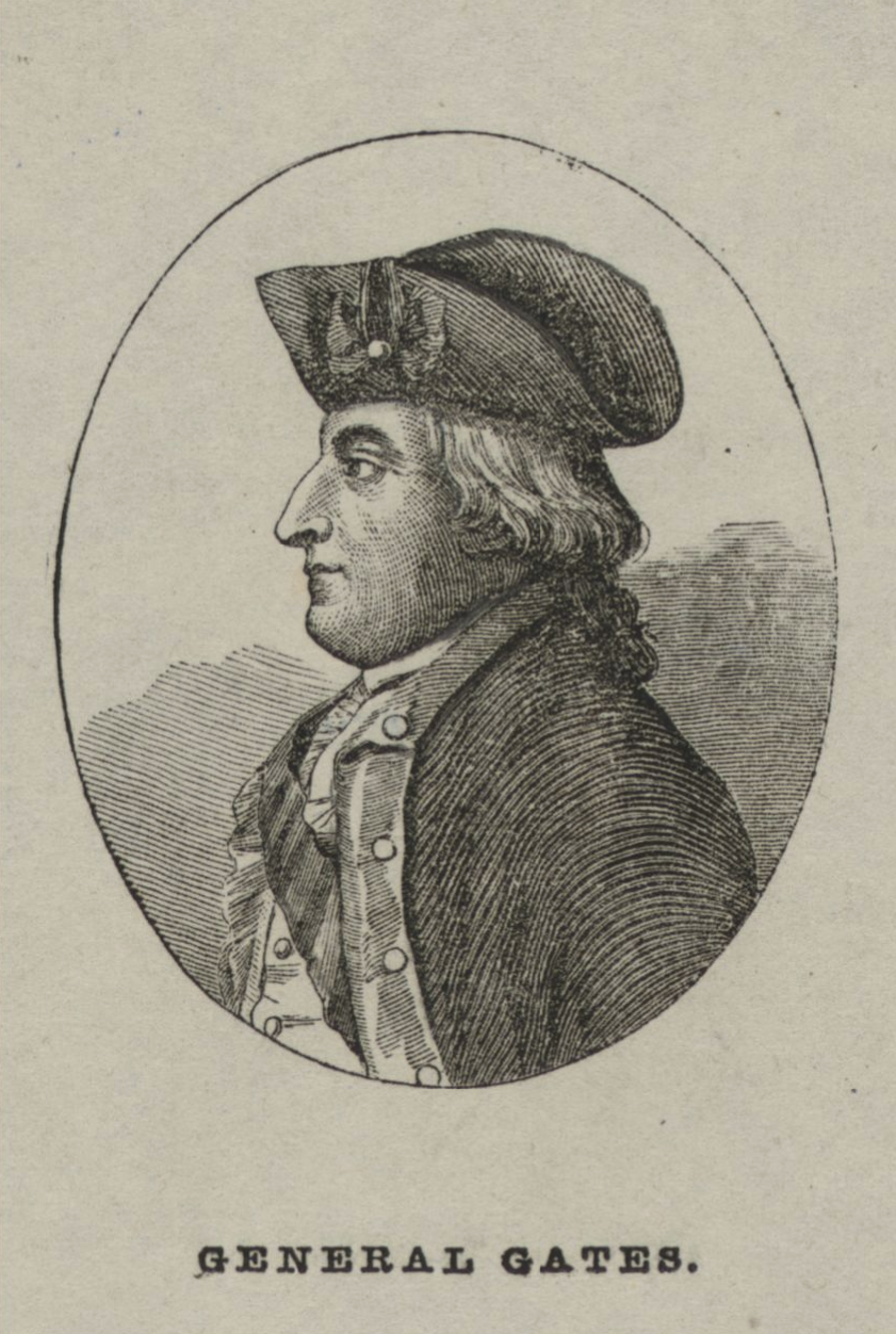 The Miriam and Ira D. Wallach Division of Art, Prints and Photographs: Print Collection, The New York Public Library. “Horatio Gates.” New York Public Library Digital Collections.